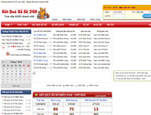 Tablet Screenshot of ketquaxoso24h.com